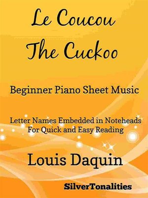 cover image of Le Coucou the Cuckoo Beginner Piano Sheet Music